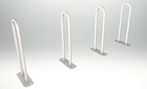 yksittäinen pyöräteline