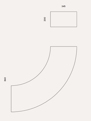 neljännesympyrä istuin